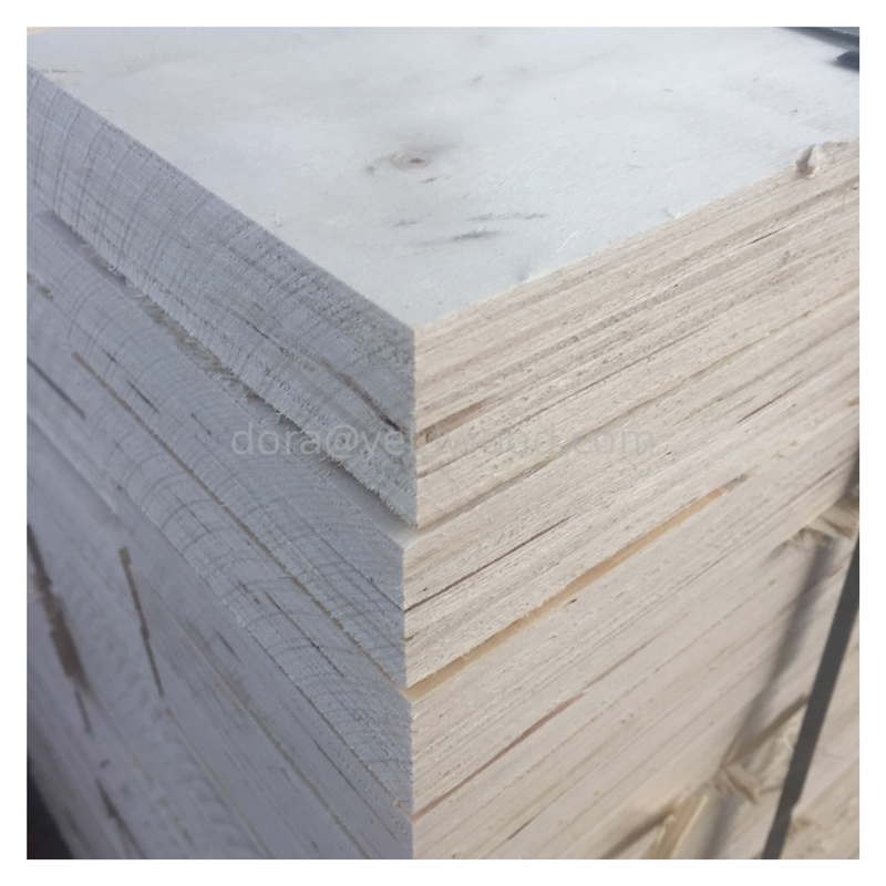 Poplar LVL Plywood Timber Sheets for Structural Beams, Furniture, and Scaffolding Use