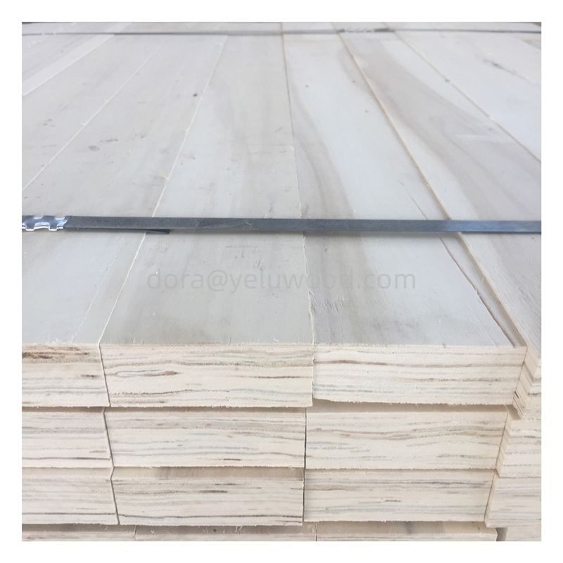 Poplar LVL Plywood Timber Sheets for Structural Beams, Furniture, and Scaffolding Use