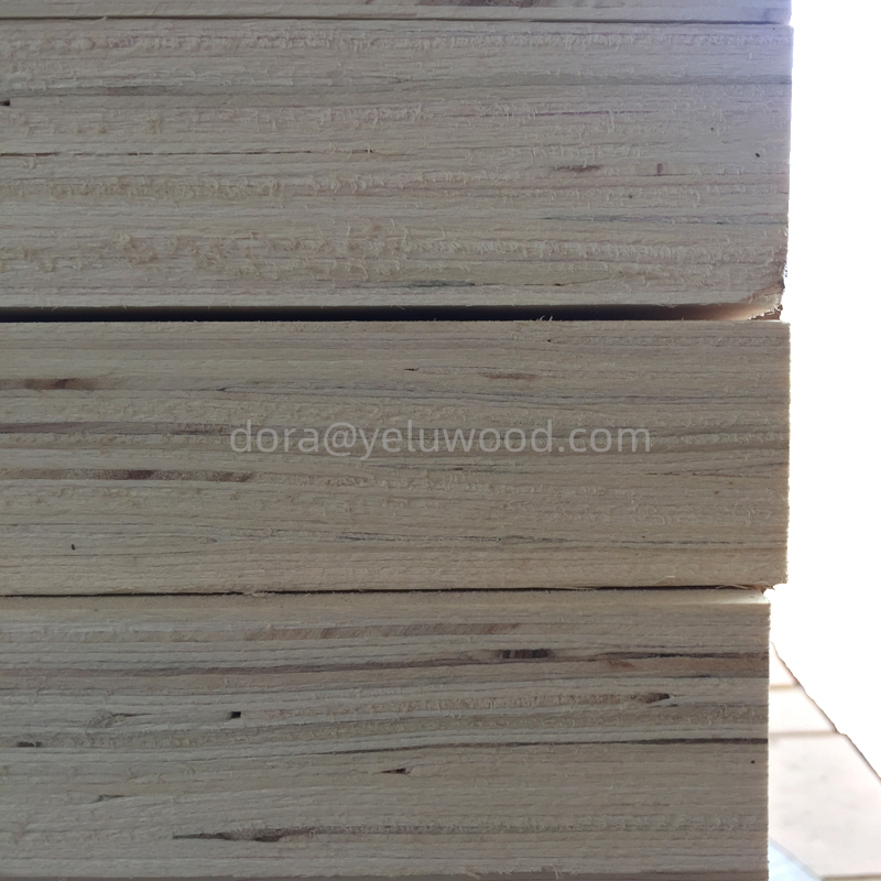Poplar LVL Plywood Timber Sheets for Shelving, Scaffolding, and Furniture Boards