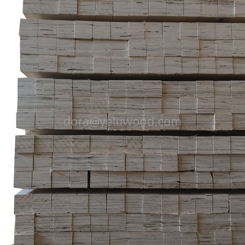 Customizable Poplar LVL Plywood Timber for Bed Frames, Joists, and Structural Sheets